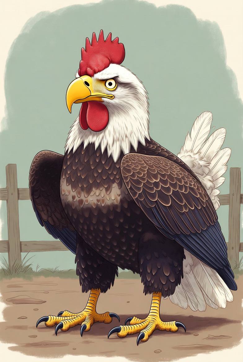 Messaggio per un'aquila che si crede un pollo - Libro Cartaceo - Copertina