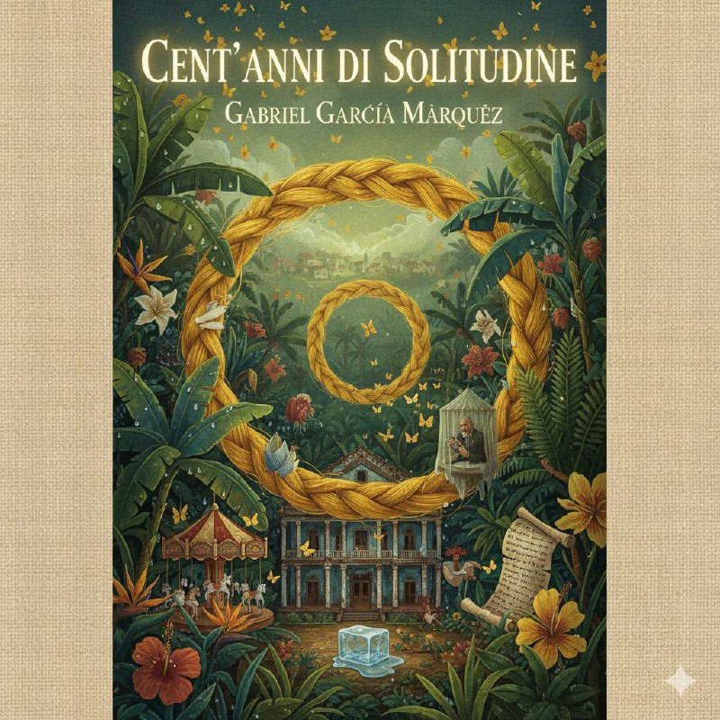 Cent'anni di Solitudine - Audiolibro - Copertina