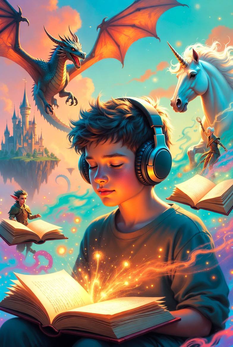 I Migliori Audiolibri Fantasy per Ragazzi - Copertina
